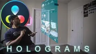 Make HOLOGRAMS In DaVinci Resolve 16 | Keeping It Simple