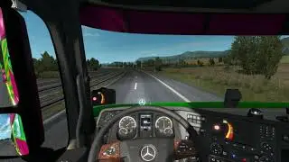 Euro Truck Simulator 2 | Truck fyling over my head