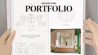 My Architecture Thesis Portfolio Flip Through for Master's + Tips