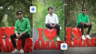 3D Name Art Photo Editing | google gemini photo edit 