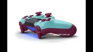 Распаковка Оригинального Геймпад PlayStation Dualshock V2 Bluetooth PS4 Berry blue