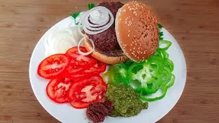 Бургер с начинкой из артишока #Shorts