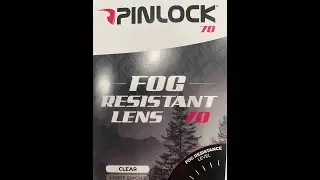 INSTALLING A PINLOCK ANTI FOG SHIELD ON MY BILT 3.0 HELMET