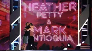 Heather Petty & Mark Antioquia - Round 2 Fast Forward | American Ninja Warrior Couples Championship