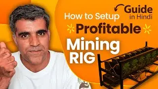 How to setup a Cryptocurrency Mining GPU Rig-Cost profit and Tips-Guide in Hindi Urdu