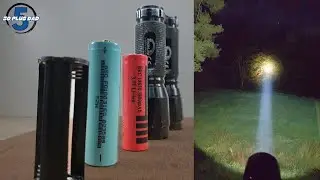 Flashlight Battery Upgrade, (Increase Power and Runtime)!