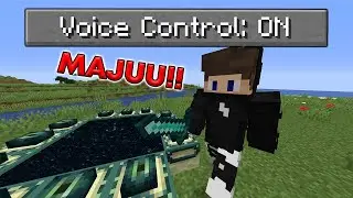 Aku Kontrol Minecraft ku Menggunakan Mic... (Sangat Sulit)