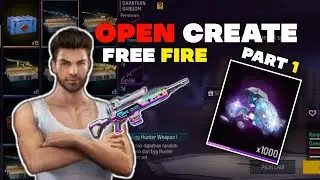 NOB TO PRO 👑 OPEN CREAT FREE FIRE ll PART 1
