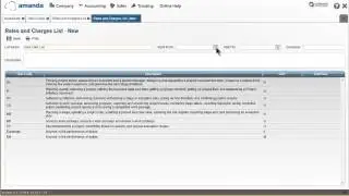 Tracking [4] Rates and Charges