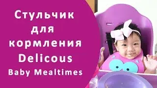 Детский стульчик для кормления Delicous Baby Mealtimes
