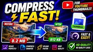 How to resize/memory your photos quick for thumbnails on Youtube