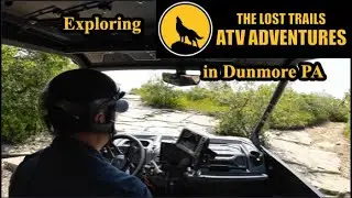 Exploring Lost Trails in Dunmore PA #losttrails #offroadconsulting #canamoffroad #canamdefender