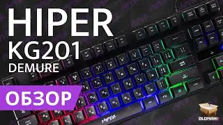 ОБЗОР HIPER KG201 DEMURE | ИГРОВАЯ КЛАВИАТУРА ДО 1000 РУБЛЕЙ