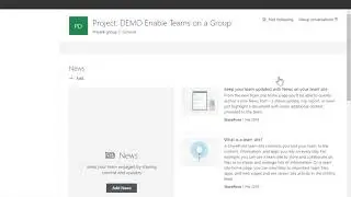 Enable Teams - Application Customizer