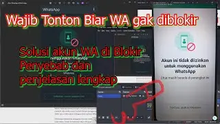 Penyebab Akun WhatsApp DiBlokir Dan Cara Mengatasinya
