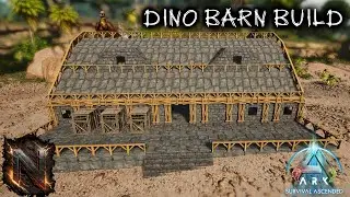 Building the Dino Barn! [The Island Ep7]