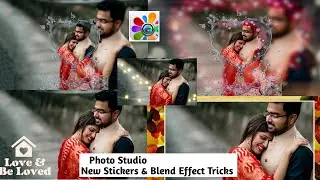 couples and wedding love photo editing tutorial| create amazing photo using photo studio editing app