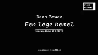 Dean Bowen - een lege hemel (2019)