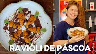 RAVIÓLI DOCE EM FORMATO DE CENOURA | PÁSCOA | PASTA AND ROLL