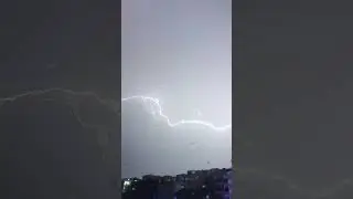 Lightning in Turkey #русскиевтурции #турция #эмиграция