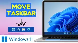 How To Move Taskbar in Windows 11 | Quick and Easy [2024]