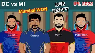 DC vs MI | Mumbai WON | RCB HAPPY | IPL 2022