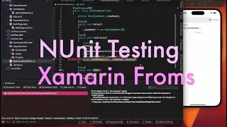 Xamarin Forms Nunit Unit Test
