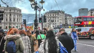 London Spring Walk 2024 🌸 Farringdon Station to Horse Guards Parade, London City Walk [4K]