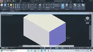 Introduction to 3d modeling, AutoCAD 2020.