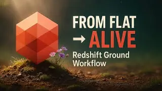 From Flat to Alive — Redshift Ground Workflow in Cinema 4D