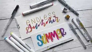 How to Make your Hand Lettering Stand Out - Art Tutorial