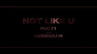Fdot1 and Rediculus - Not Like U