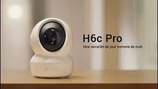 EZVIZ H6c Pro - Caméra panoramique et inclinable pour maison intelligente