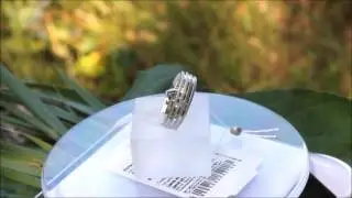 Кольцо с накатной ризкой