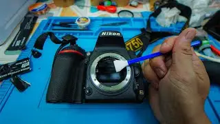 How to Clean Sensor Camera Nikon D750