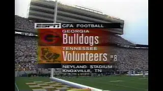 1995 Georgia @ #8 Tennessee No huddle