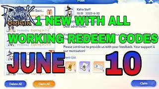 NEW WITH EXISTING GLOBAL REDEEM CODE FOR JUNE 10 • RAGNAROK ORIGIN