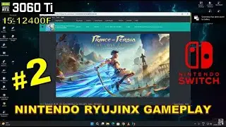 Prince of Persia: The Lost Crown - nintendo switch Gameplay walkthrough PC emulator 