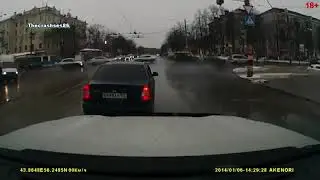 Подборка ДТП на перекрёстках