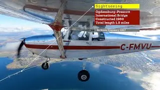 Cessna 172 Toronto To Cornwall - Testing The ElectroAir Electronic Ignition