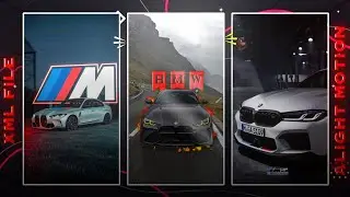 BMW EDIT 🏁🚘 TRENDING XML FILE 📃🎥 ALIGHT MOTION XML FILE 🖤 MR RAHUL 30 ✅