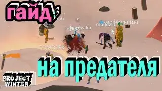 Project Winter ГАЙД На проверку ПРЕДАТЕЛЯ (читай описание)