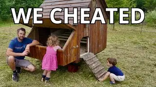 How We Saved £700 on our Chicken Coop