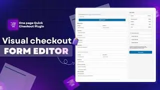 Visual Checkout Form Editor | One Page Quick Checkout for WooCommerce by Plugincy