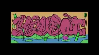 Graffiti timelapse : Yêu Đời | Graffiti Process I BoneZ