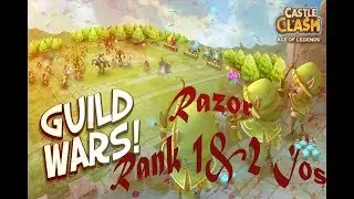 Castle Clash : Guild Wars | 6 Latest Heroes| Brute Force| iOS rank 1 & rank 2 player