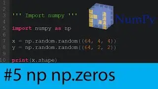 Tutorial Numpy #4 - Reshape e Arange