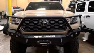 Road Armor Stealth Series-Toyota Tacoma Front Bumper Install