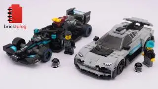 LEGO Mercedes-AMG F1 W12 E Performance & Mercedes-AMG Project One 76909 Speed Champions