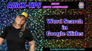 Word Search in Google Slides